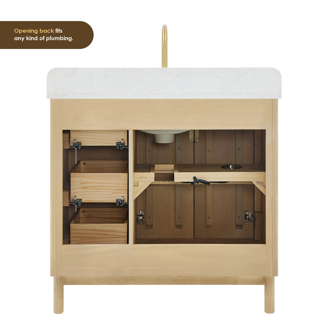 Sierra 36" Single Bathroom Vanity