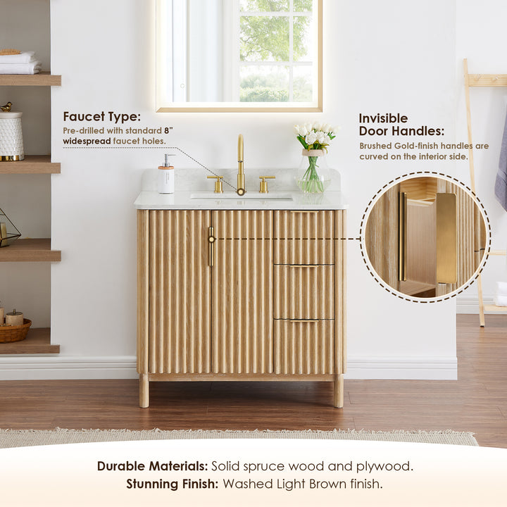 Sierra 36" Single Bathroom Vanity