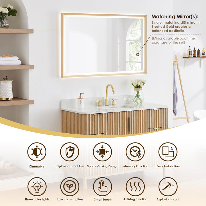 Sierra 48" Single Bathroom Vanity