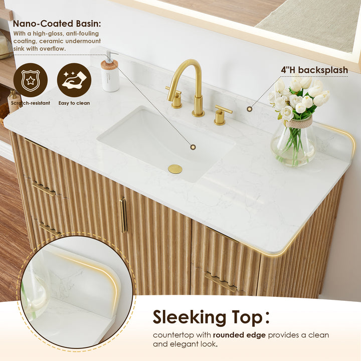 Sierra 48" Single Bathroom Vanity