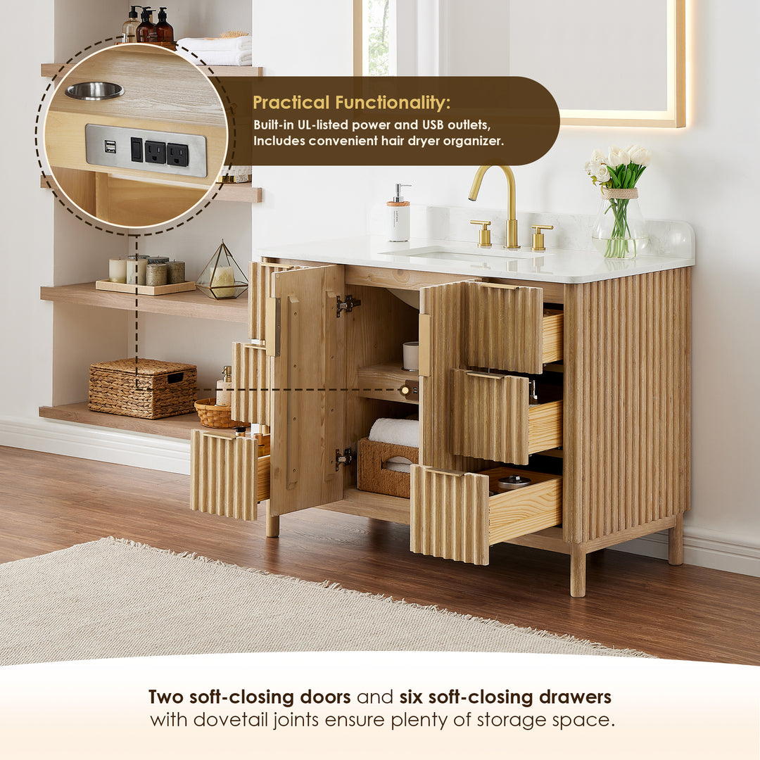 Sierra 48" Single Bathroom Vanity