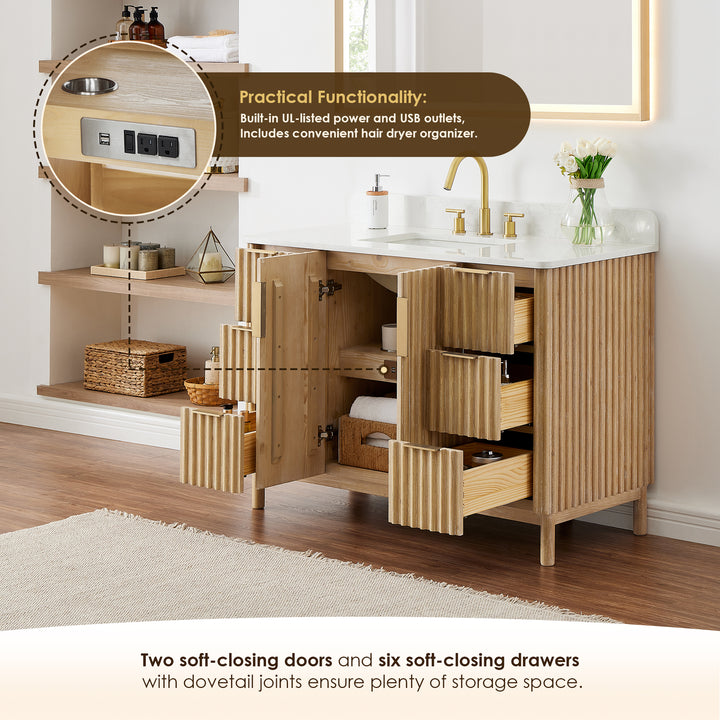 Sierra 48" Single Bathroom Vanity