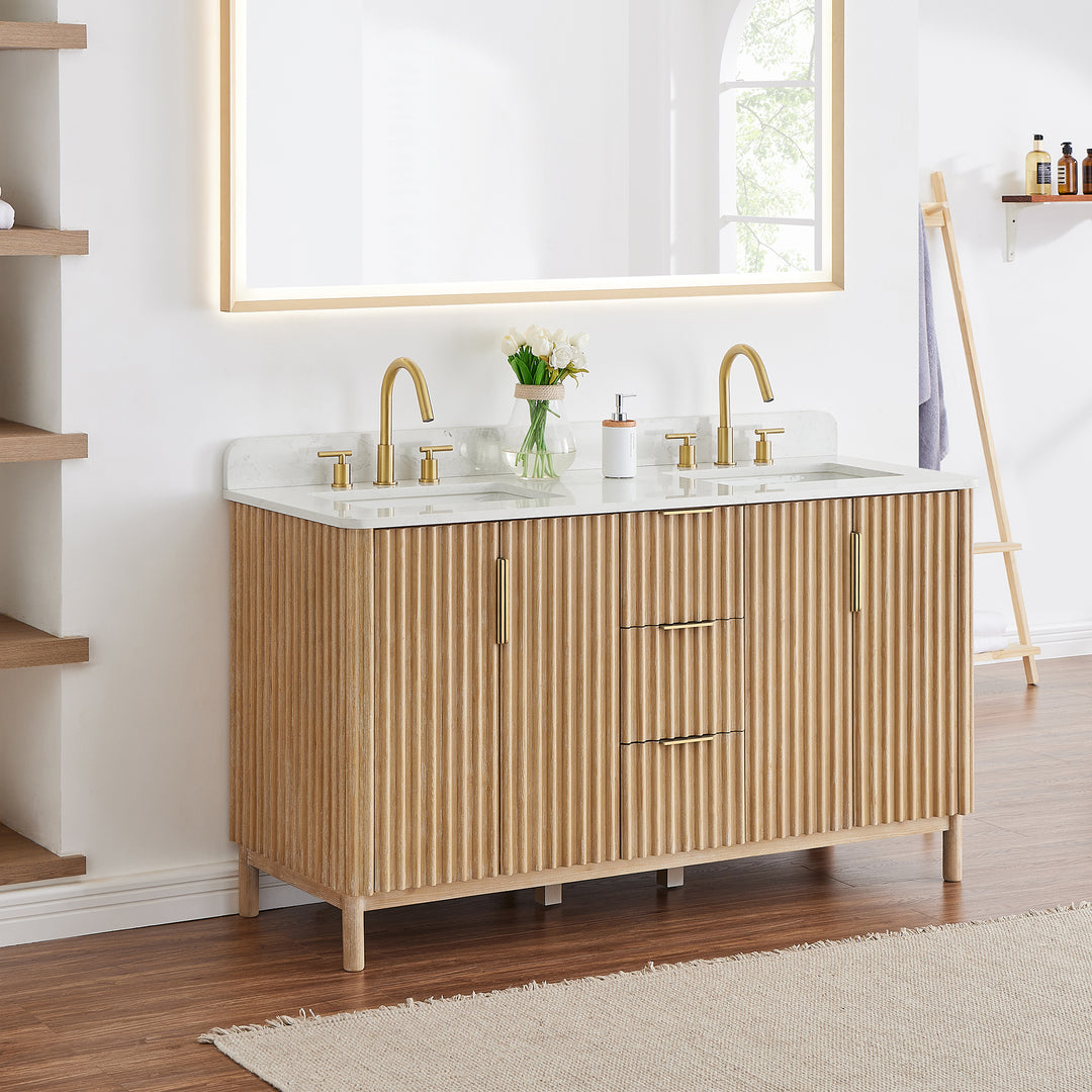 Sierra 60" Double Bathroom Vanity