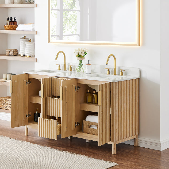 Sierra 60" Double Bathroom Vanity