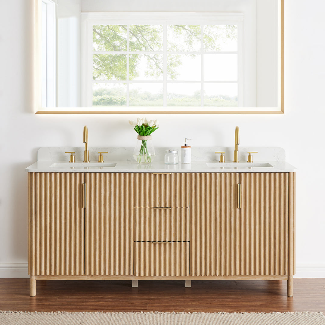 Sierra 72" Double Bathroom Vanity