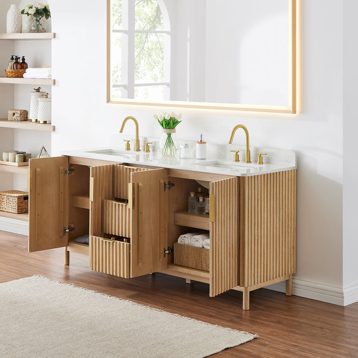 Sierra 72" Double Bathroom Vanity