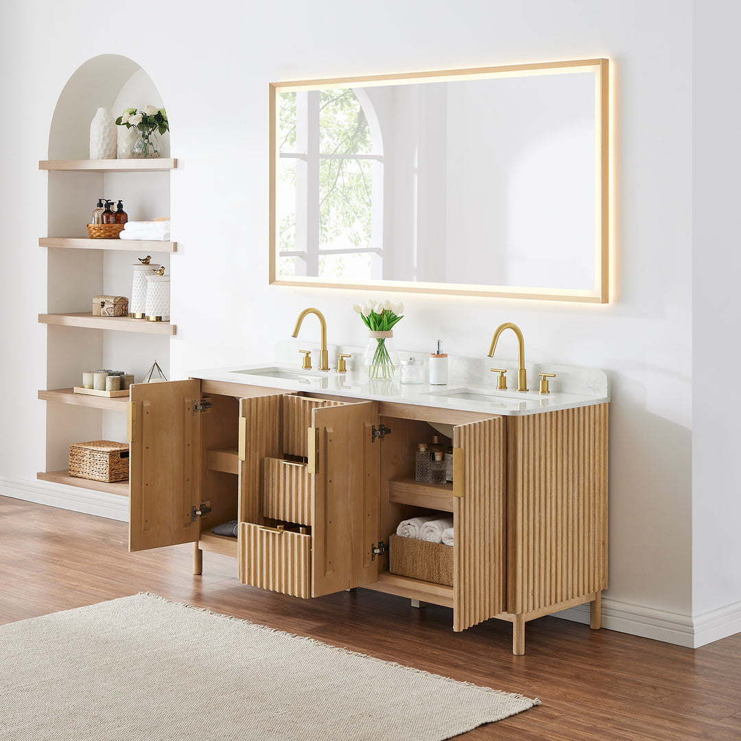Sierra 72" Double Bathroom Vanity