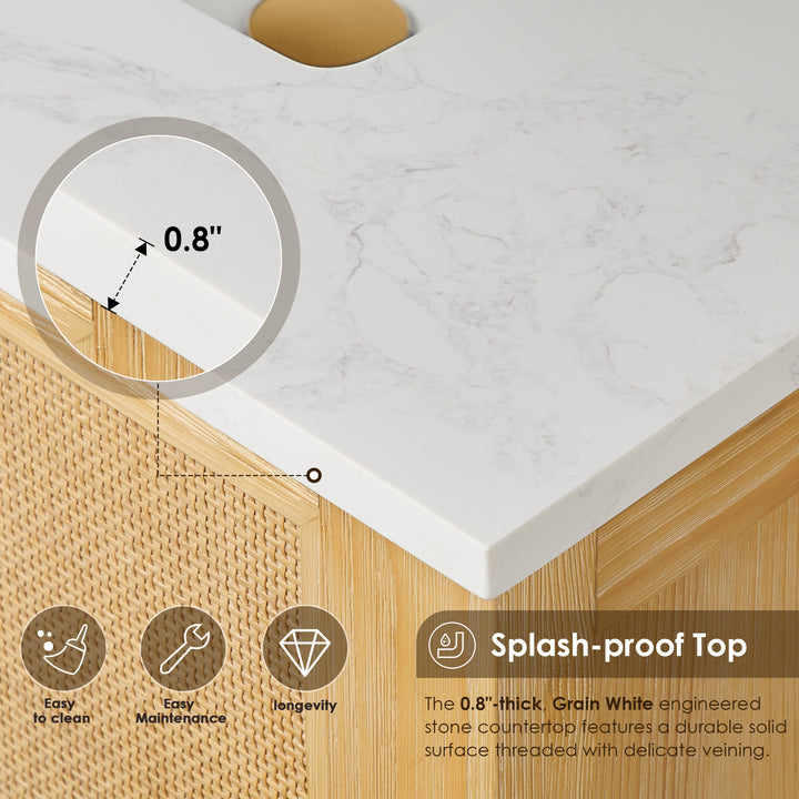 Cedar 36" Single Bathroom Vanity