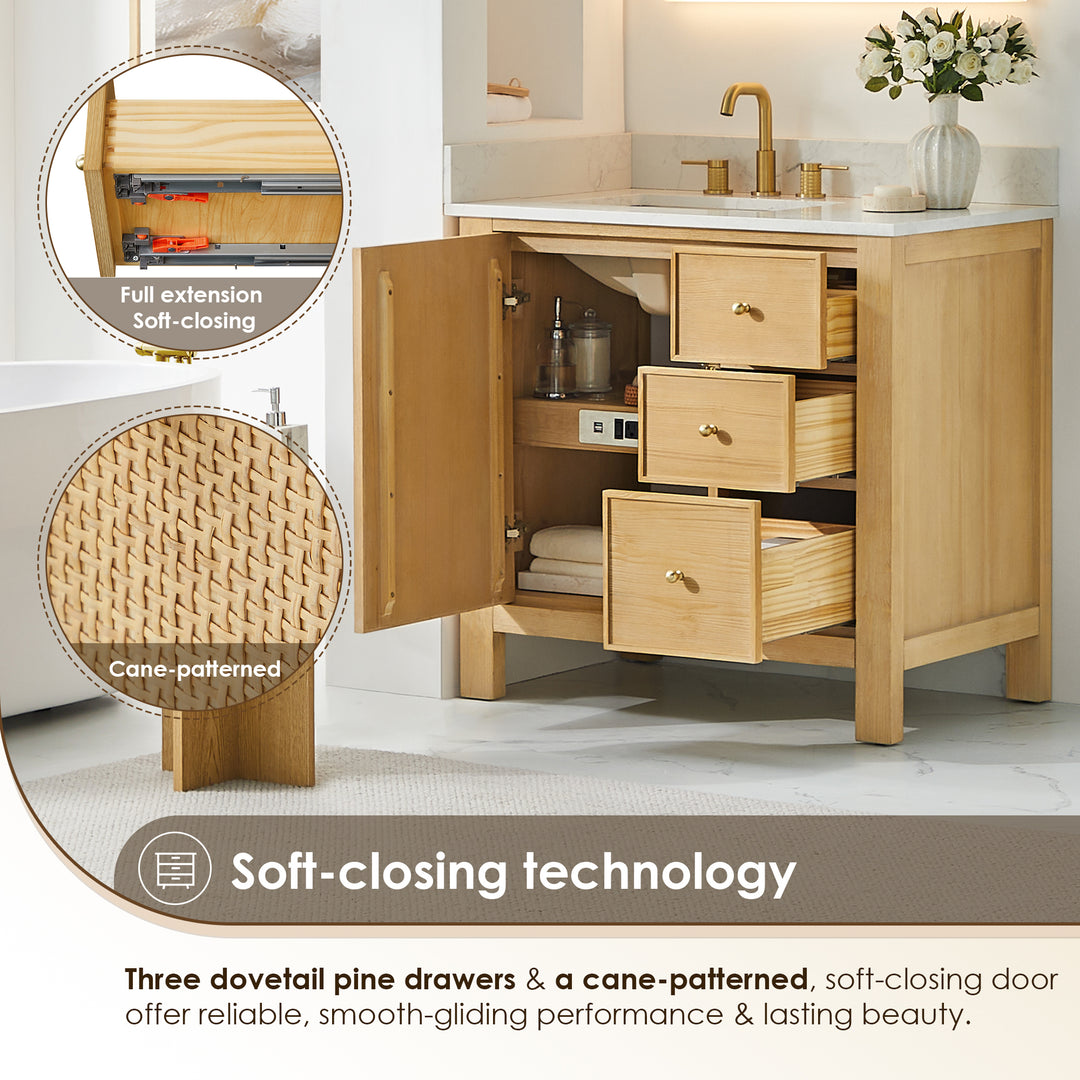 Cedar 36" Single Bathroom Vanity