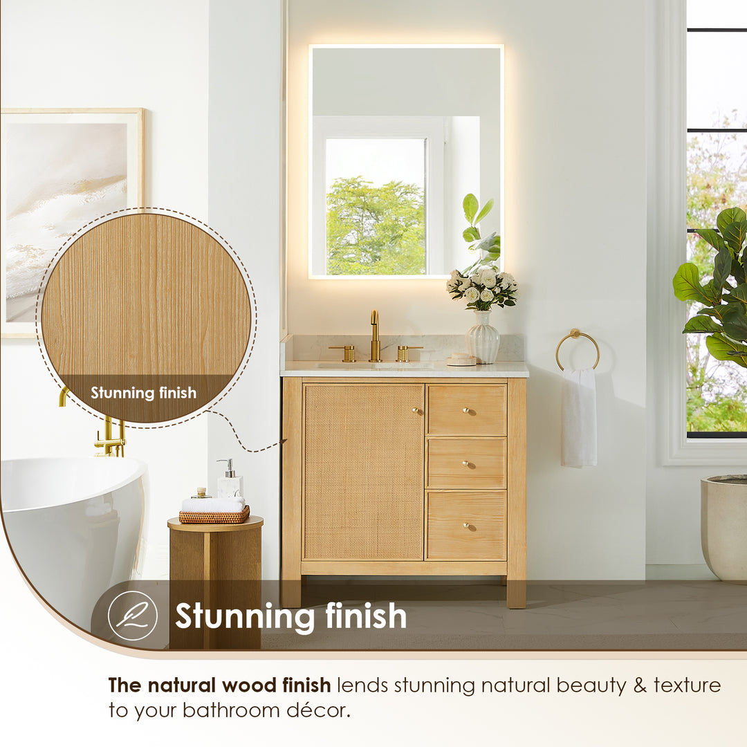 Cedar 36" Single Bathroom Vanity