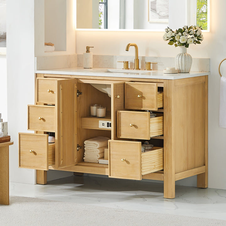 Cedar 48" Single Bathroom Vanity