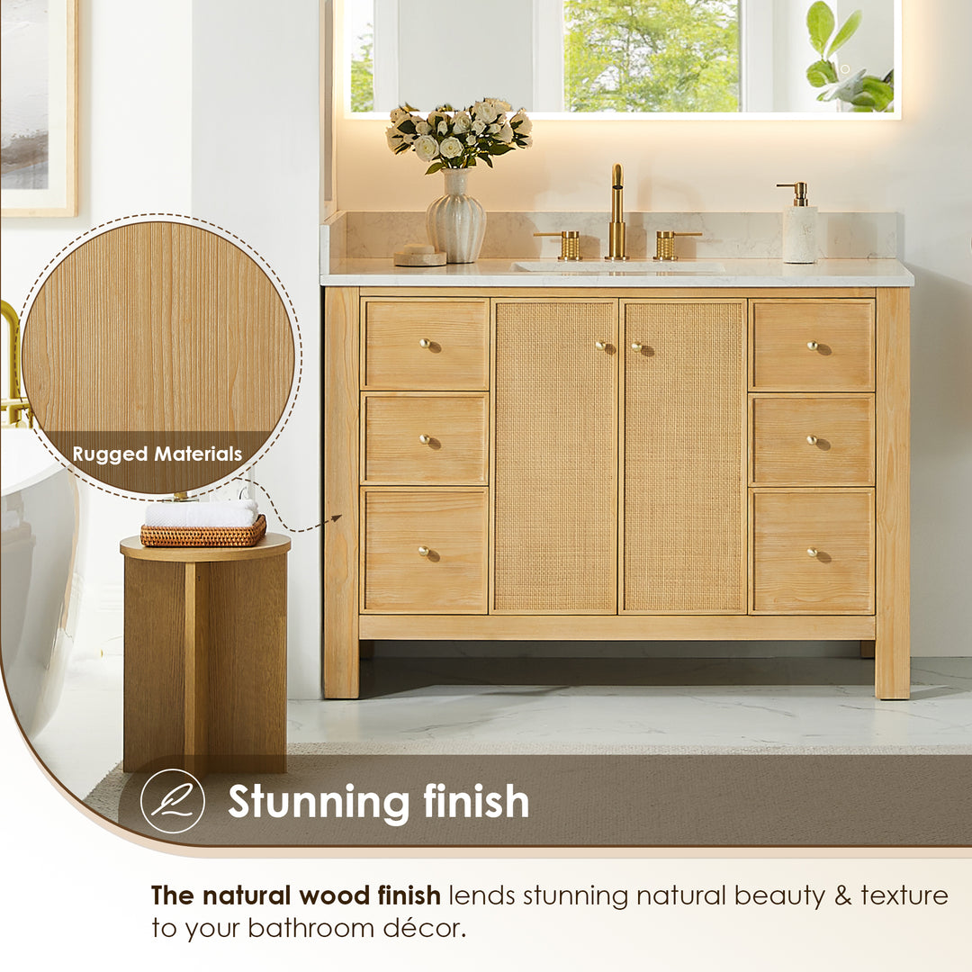 Cedar 48" Single Bathroom Vanity