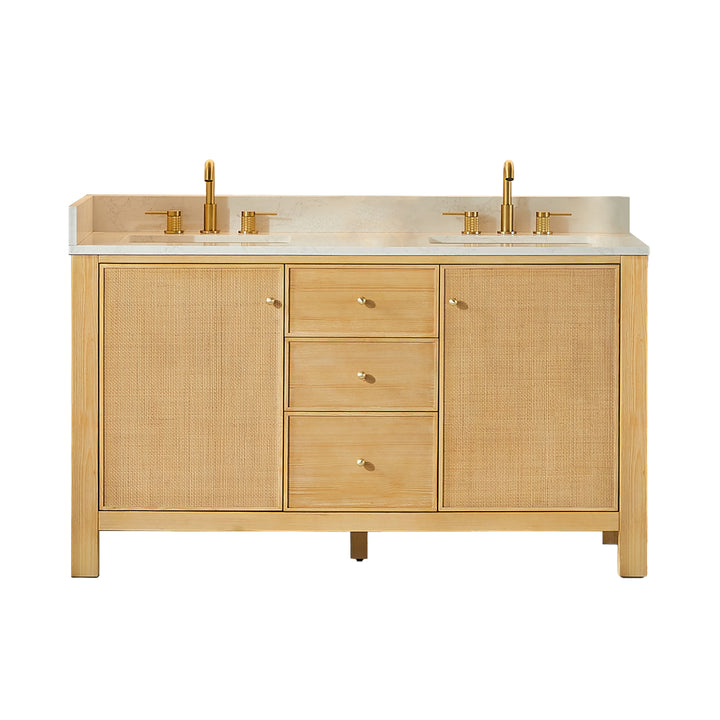 Cedar 60" Double Bathroom Vanity