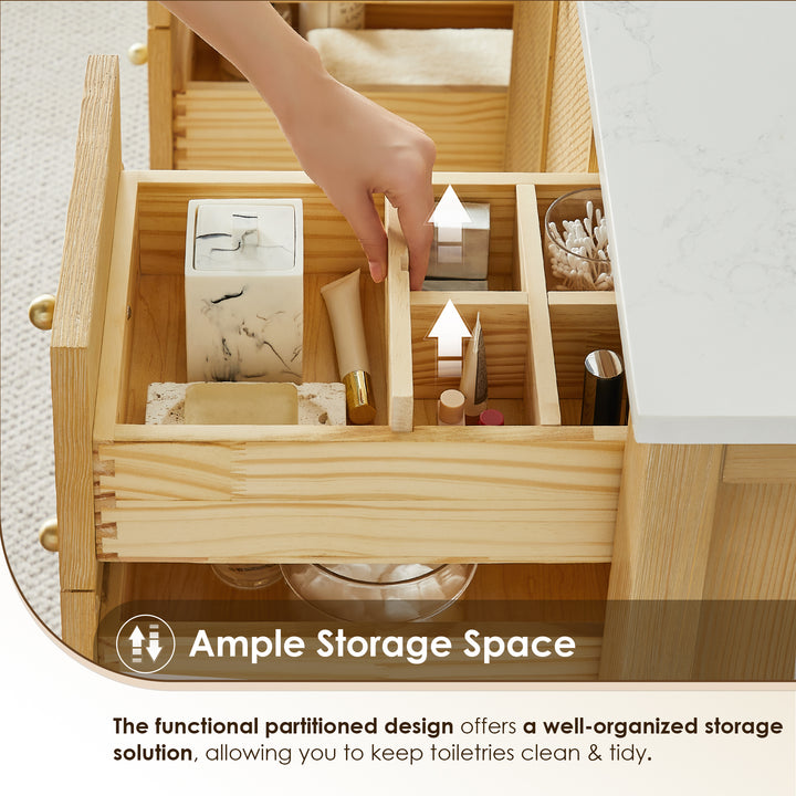 Cedar 60" Double Bathroom Vanity