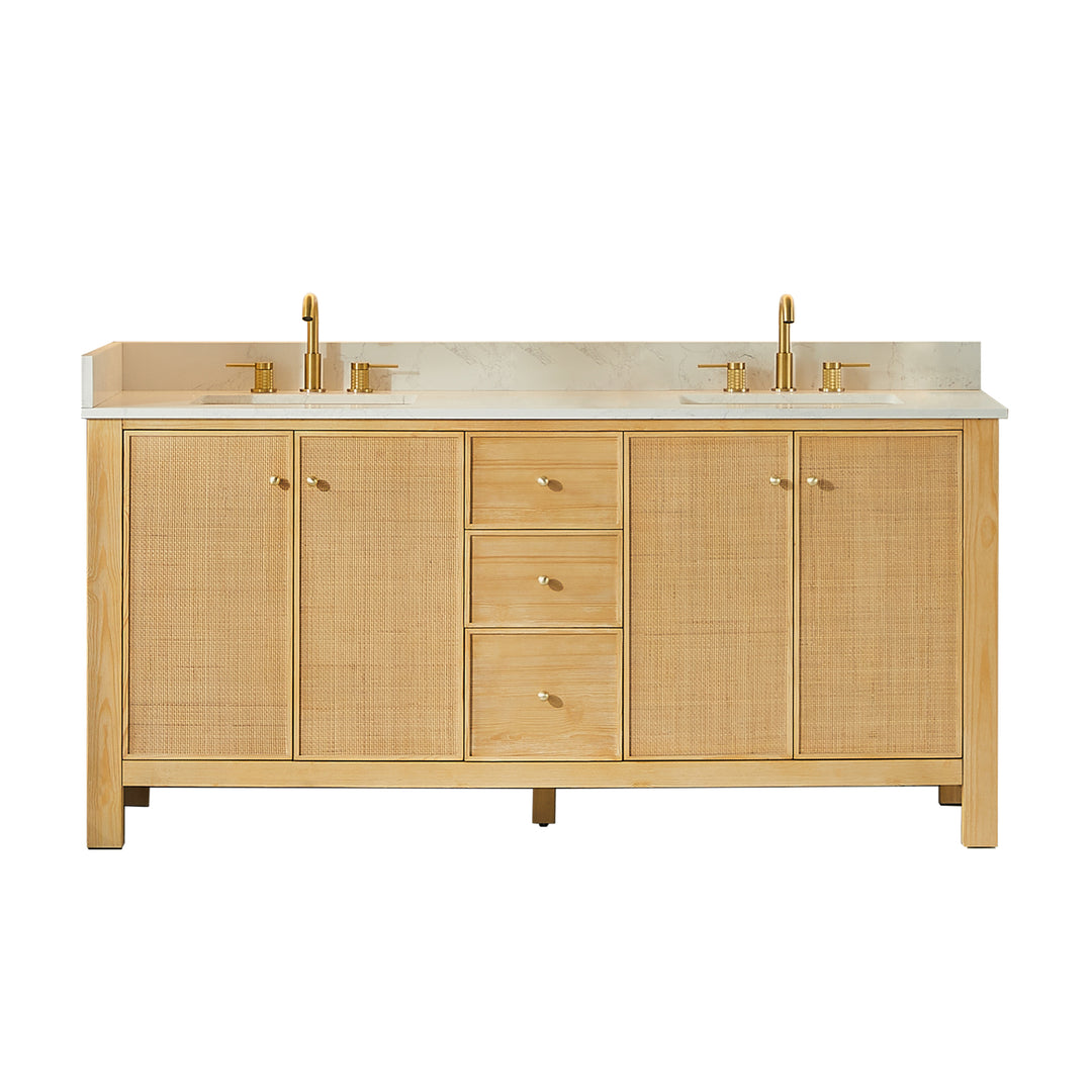 Cedar 72" Double Bathroom Vanity