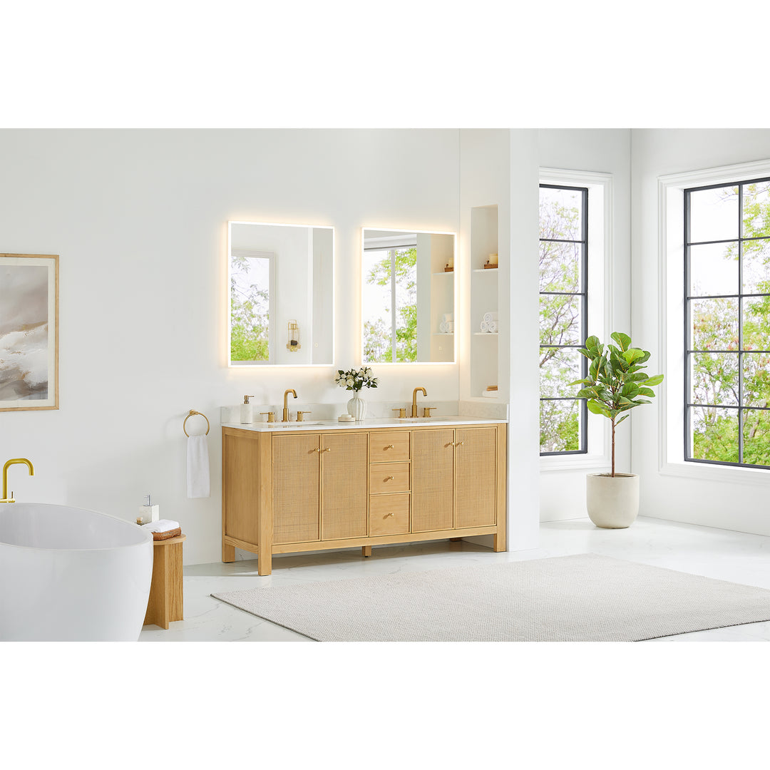 Cedar 72" Double Bathroom Vanity