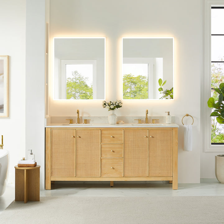 Cedar 72" Double Bathroom Vanity