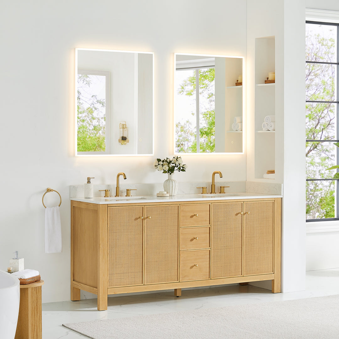 Cedar 72" Double Bathroom Vanity