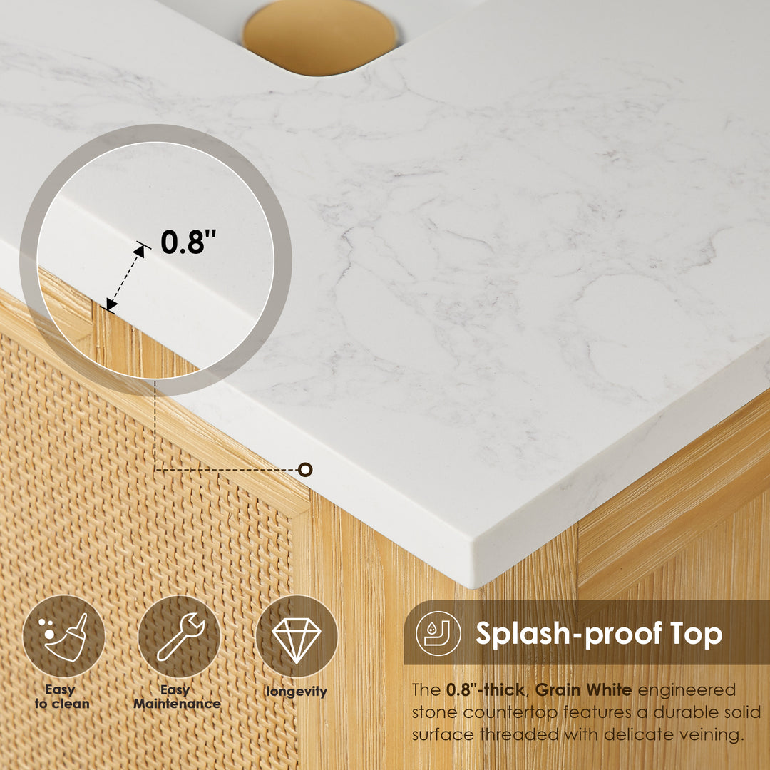 Cedar 72" Double Bathroom Vanity