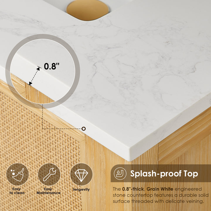 Cedar 72" Double Bathroom Vanity