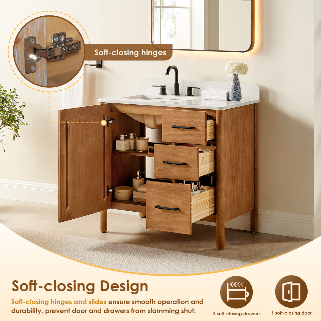 Velora 36" Single Bathroom Vanity