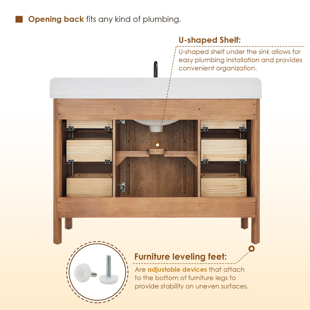 Velora 48" Single Bathroom Vanity