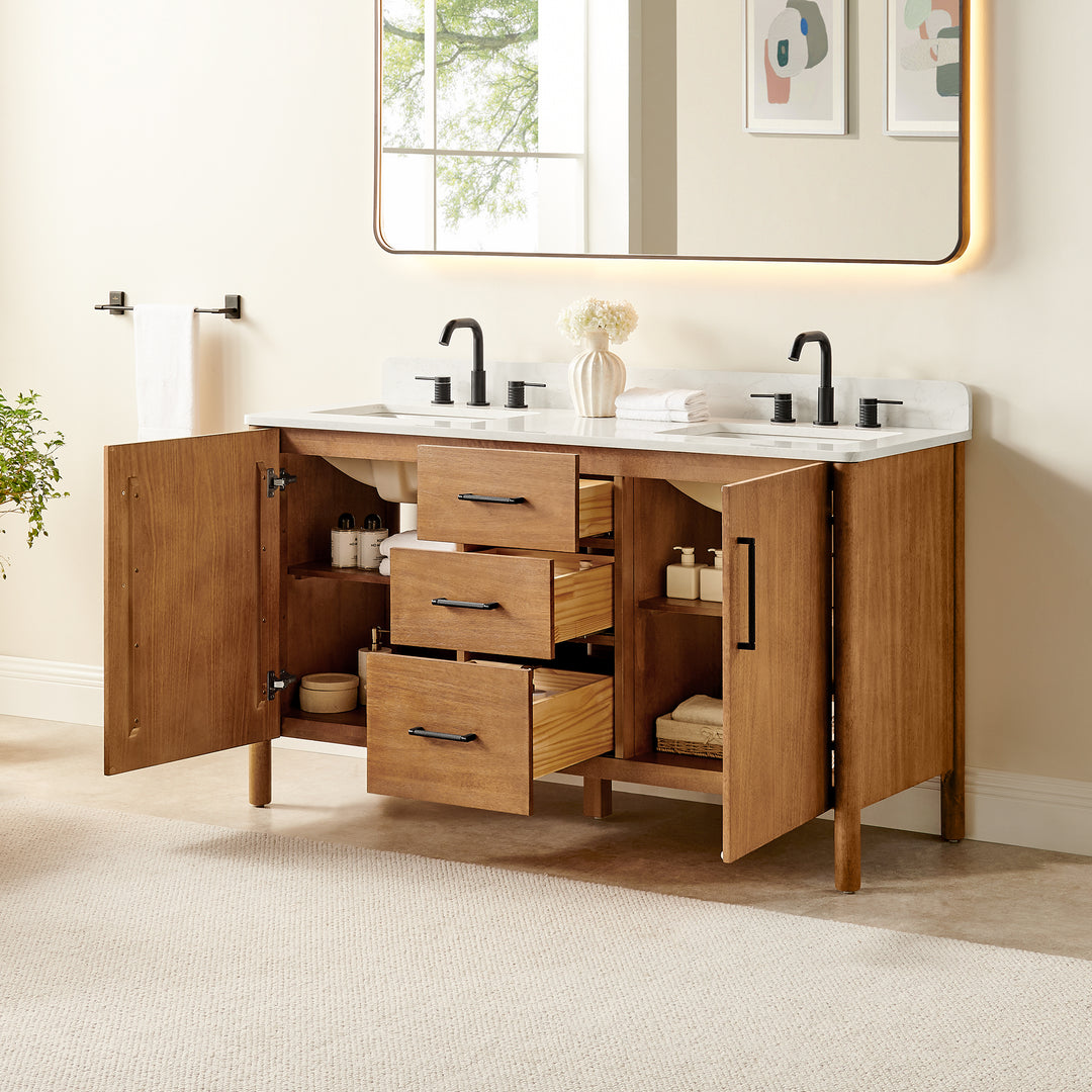 Velora 60" Double Bathroom Vanity