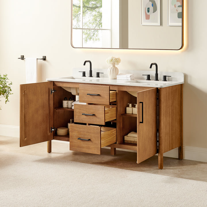 Velora 60" Double Bathroom Vanity