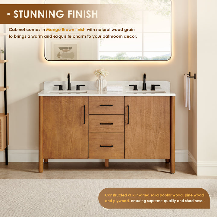 Velora 60" Double Bathroom Vanity
