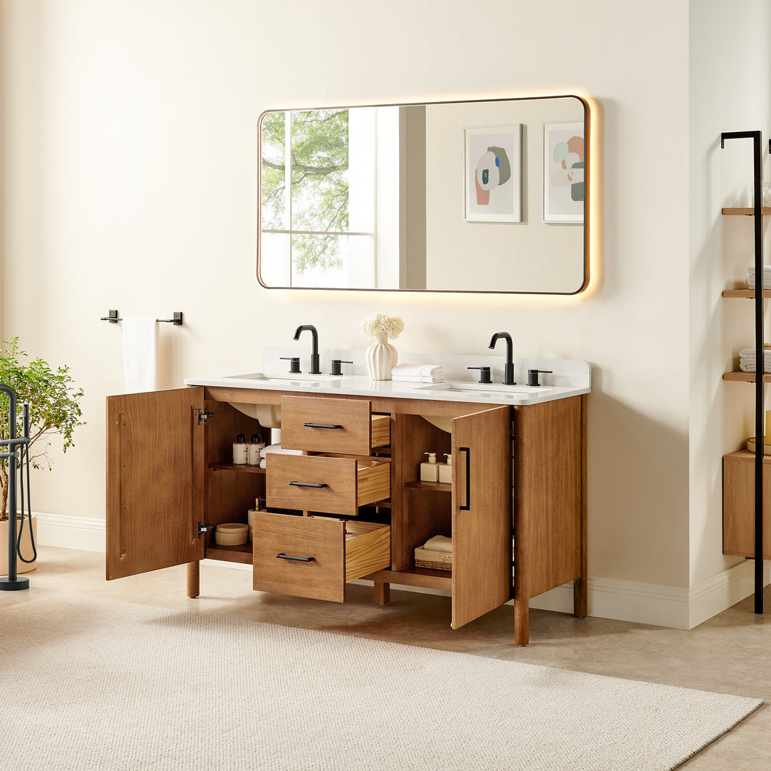 Velora 60" Double Bathroom Vanity