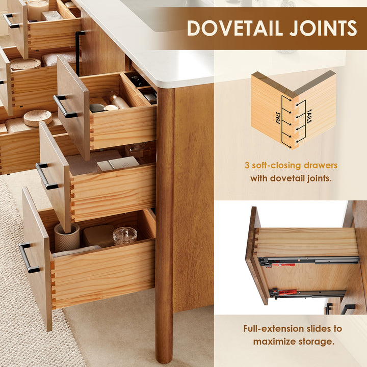 Velora 72" Double Bathroom Vanity