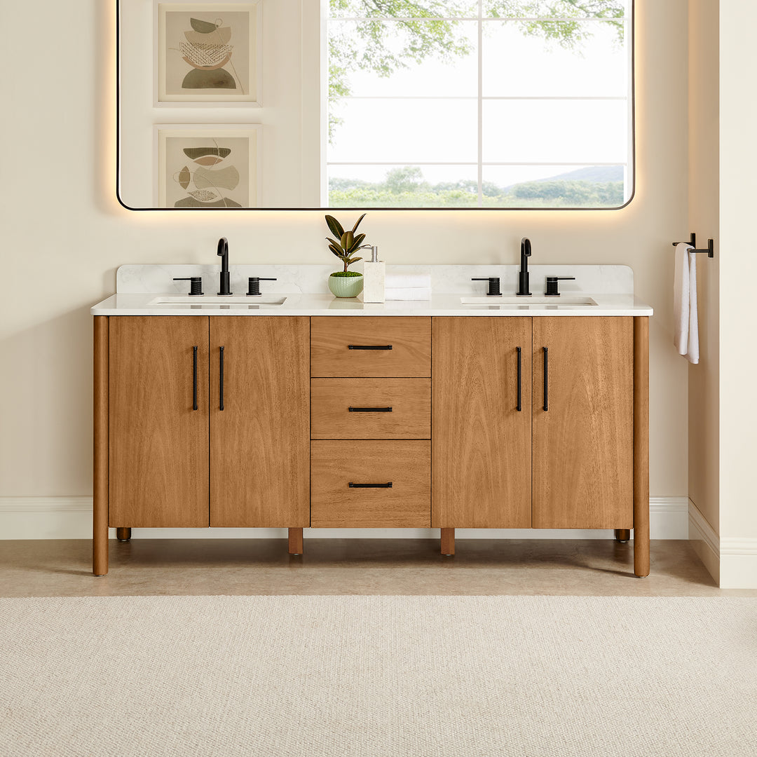 Velora 72" Double Bathroom Vanity