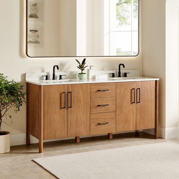 Velora 72" Double Bathroom Vanity