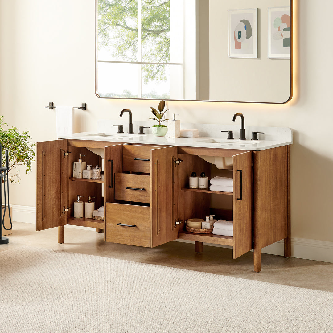 Velora 72" Double Bathroom Vanity