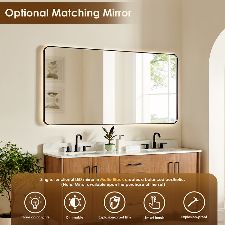 Velora 72" Double Bathroom Vanity