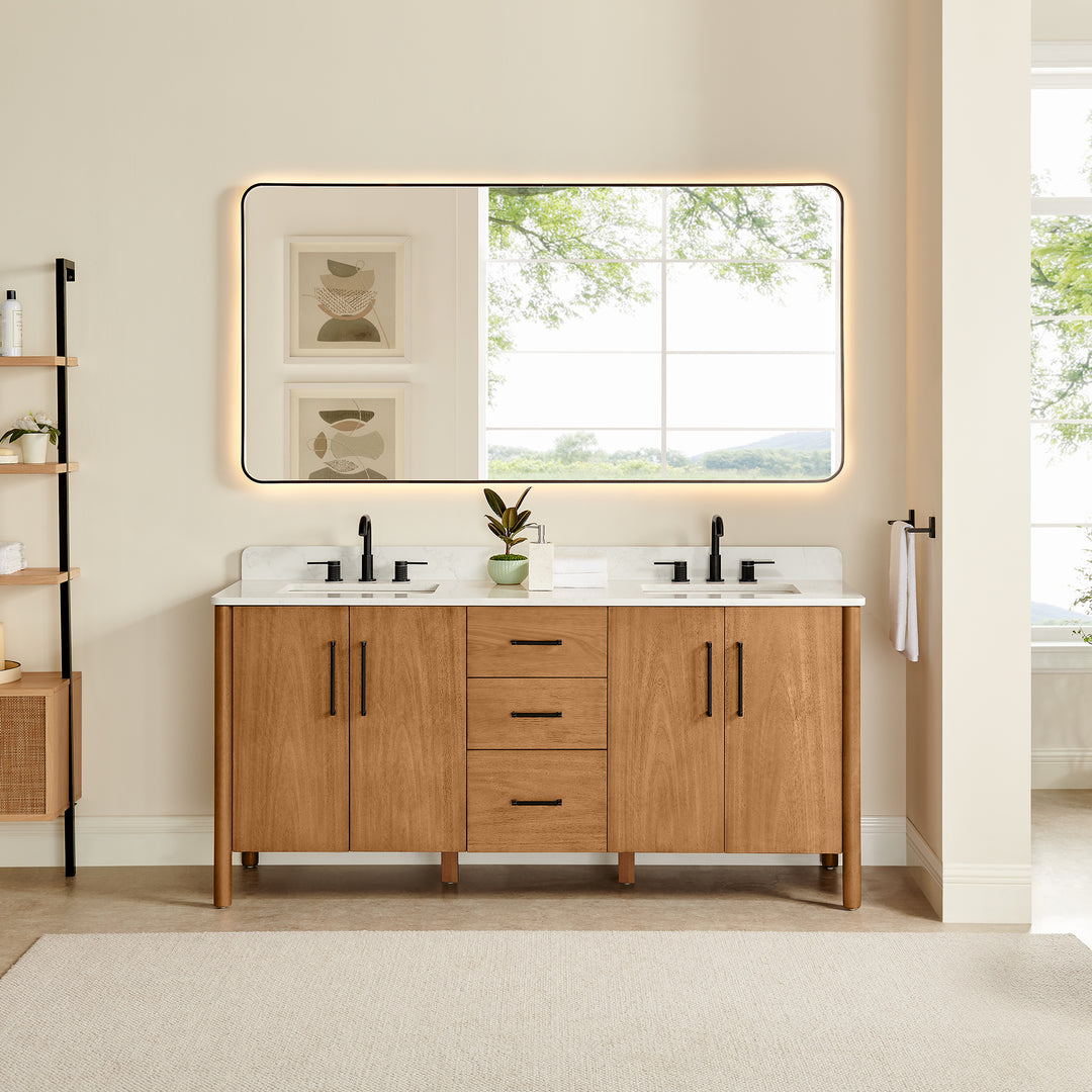Velora 72" Double Bathroom Vanity