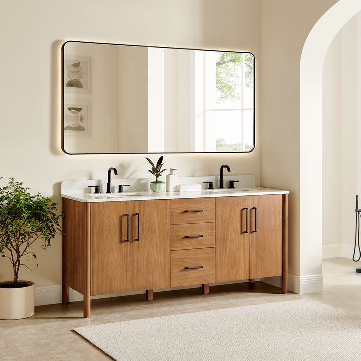 Velora 72" Double Bathroom Vanity