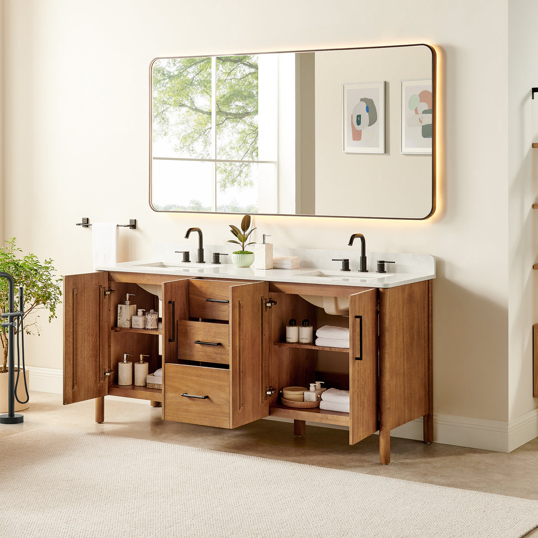 Velora 72" Double Bathroom Vanity