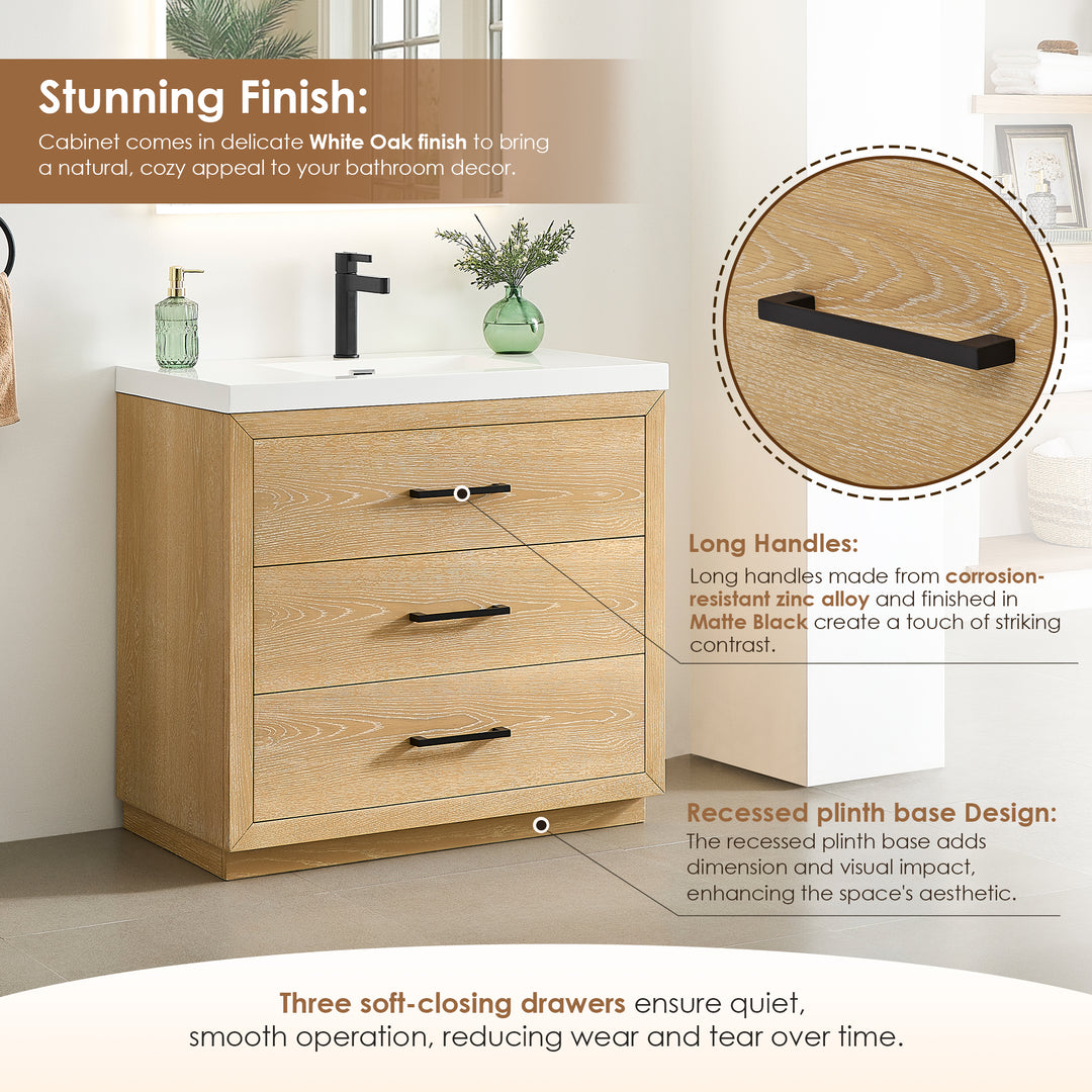 Sigrid 36" Single Bathroom Vanity