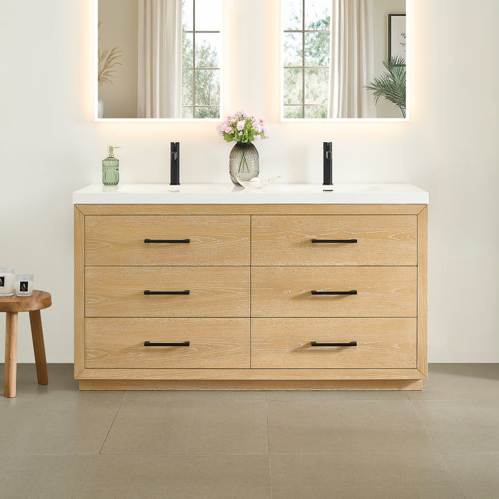 Sigrid 60" Double Bathroom Vanity