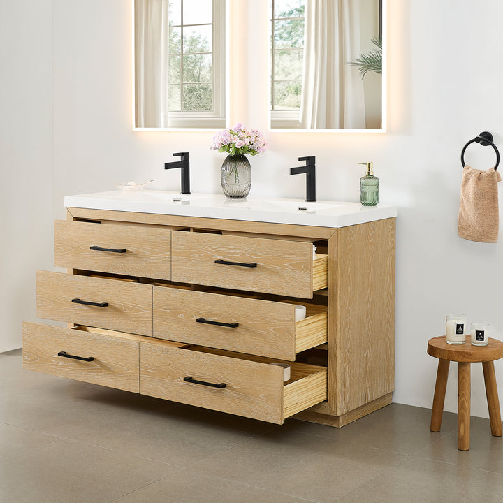 Sigrid 60" Double Bathroom Vanity