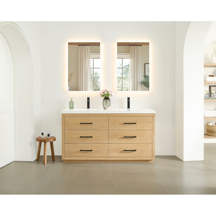 Sigrid 60" Double Bathroom Vanity