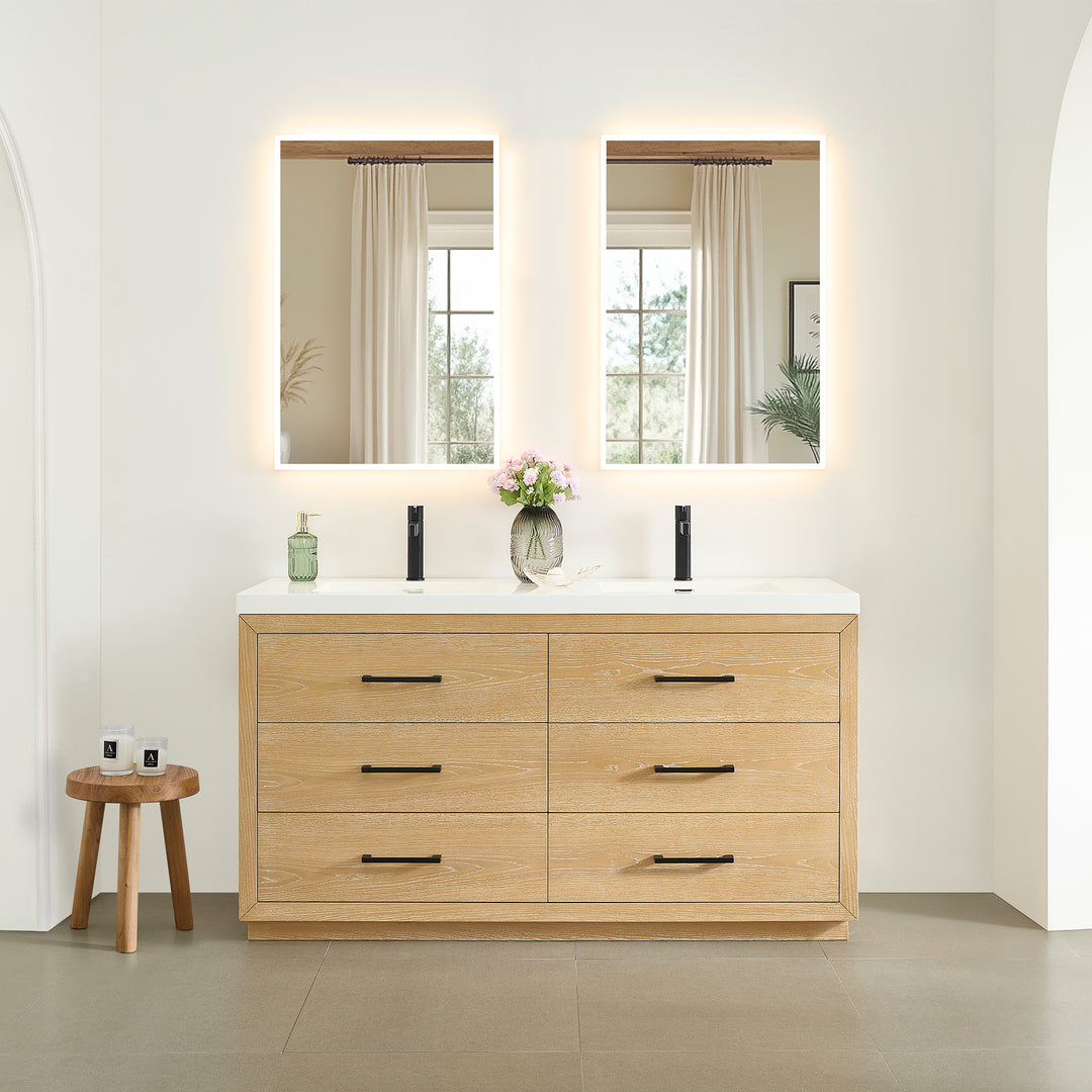 Sigrid 60" Double Bathroom Vanity