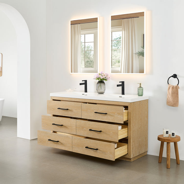 Sigrid 60" Double Bathroom Vanity