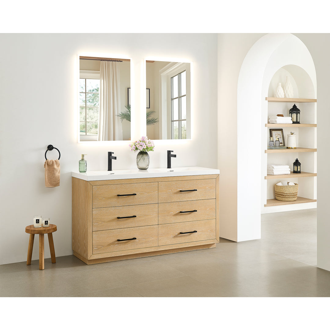 Sigrid 72" Double Bathroom Vanity
