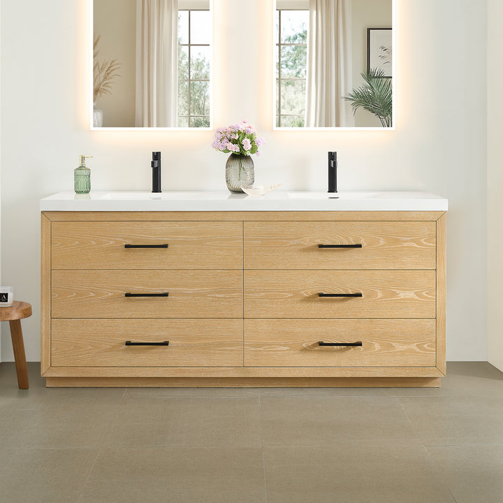 Sigrid 72" Double Bathroom Vanity