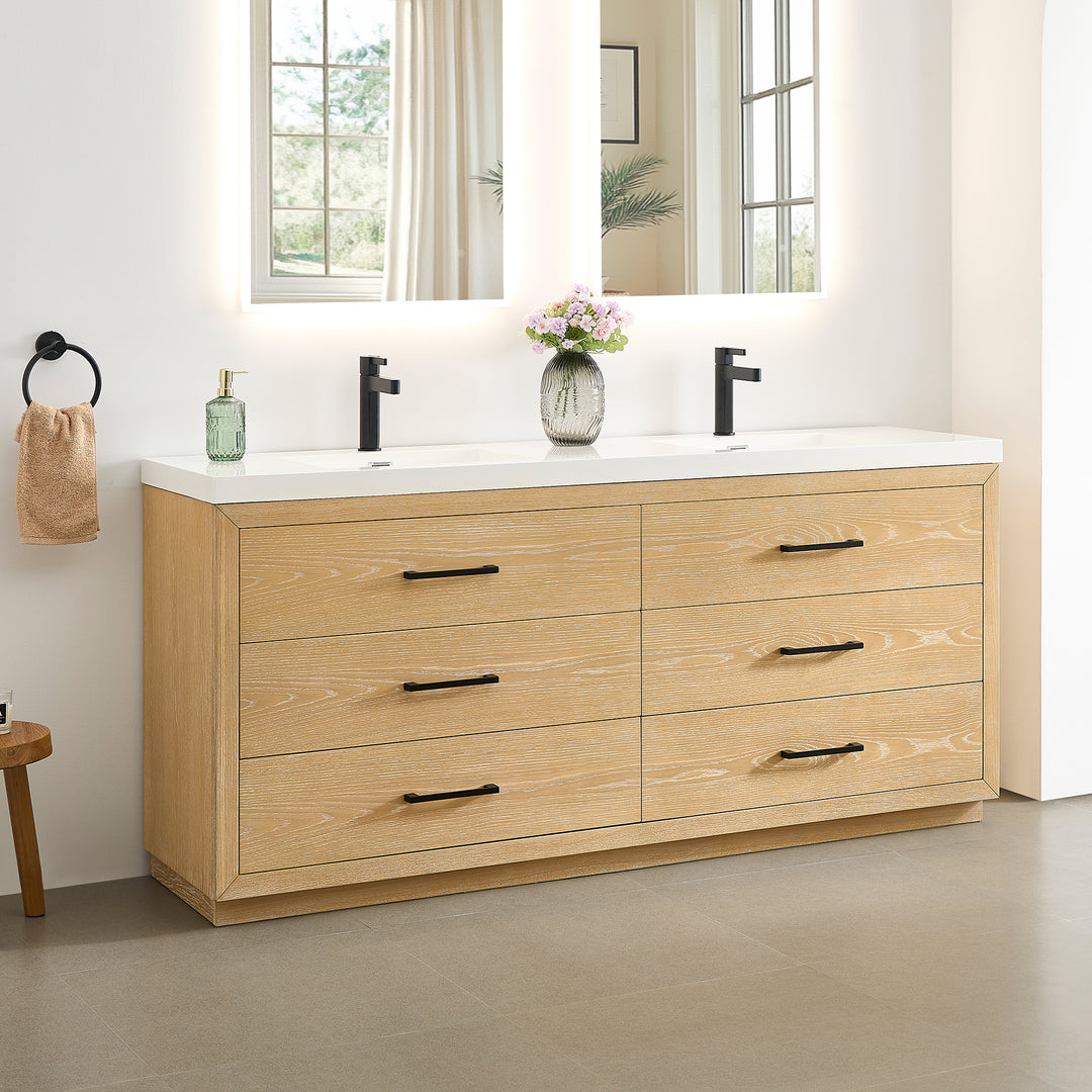 Sigrid 72" Double Bathroom Vanity