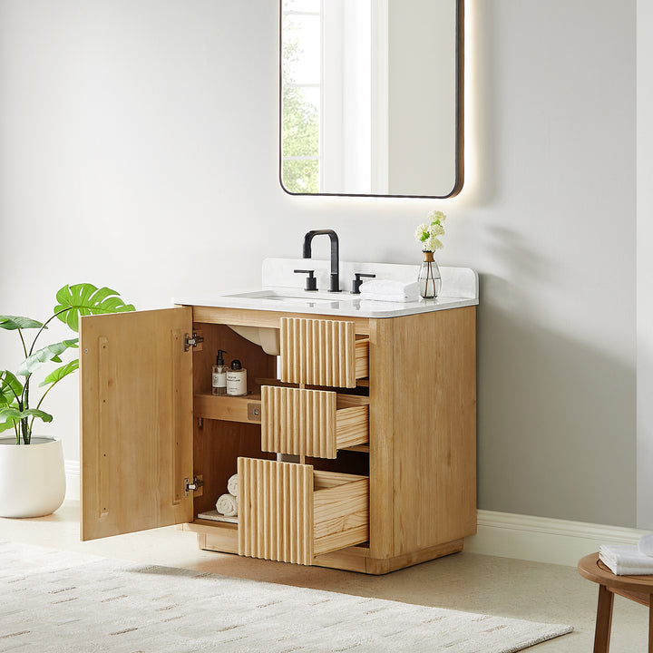 Clayton 36" Single Bathroom Vanity