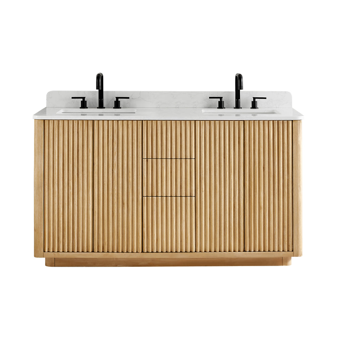 Clayton 60" Double Bathroom Vanity