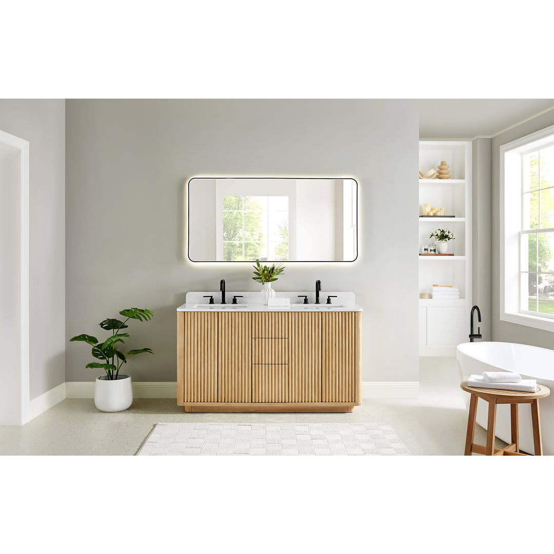 Clayton 60" Double Bathroom Vanity
